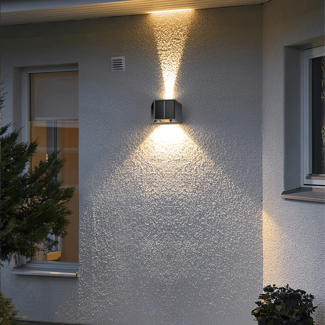 Apliqué Trapecio Ajustable Solar - Luz Cálida-Dreamy Home
