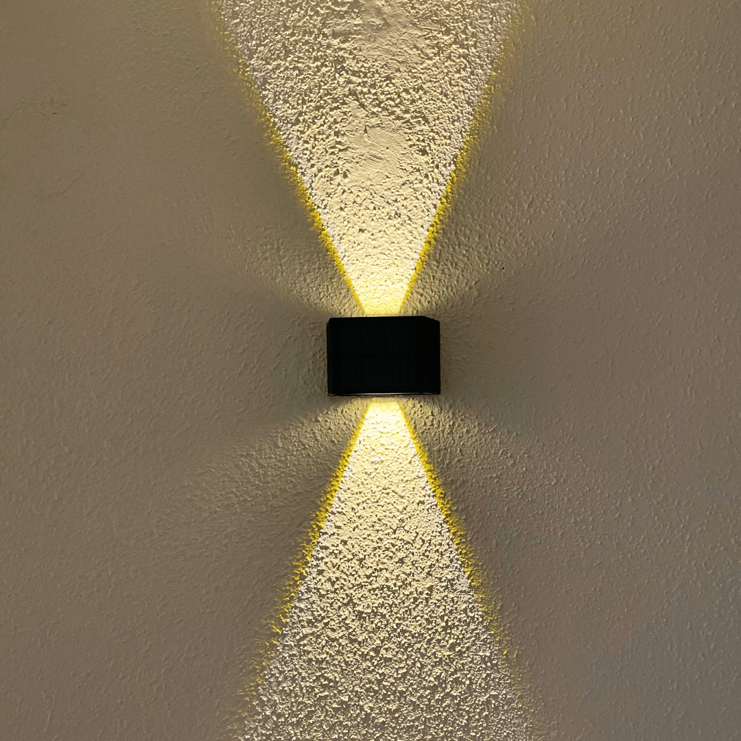 Apliqué Trapecio Ajustable Solar - Luz Cálida-Dreamy Home