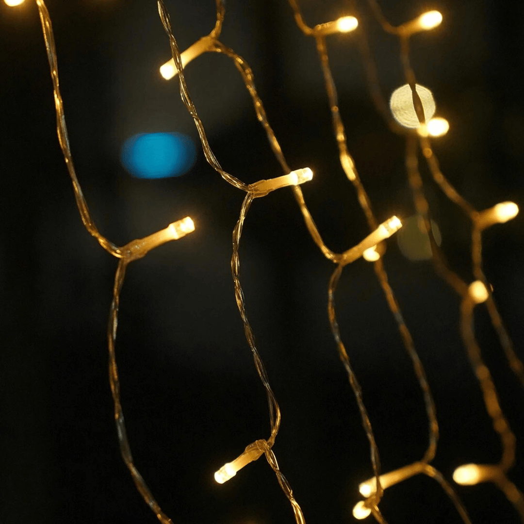 Árbol Cascada Navidad Solar - 3 m Luz Cálida/Multicolor 300 Leds - Disponible en Dreamy Home!