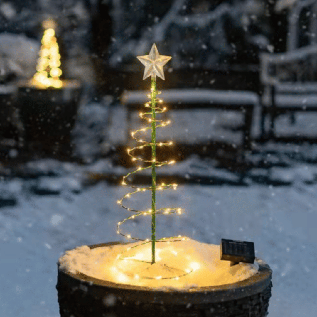 Árbol de Navidad Solar - IP65 Luz Cálida - Disponible en Dreamy Home!