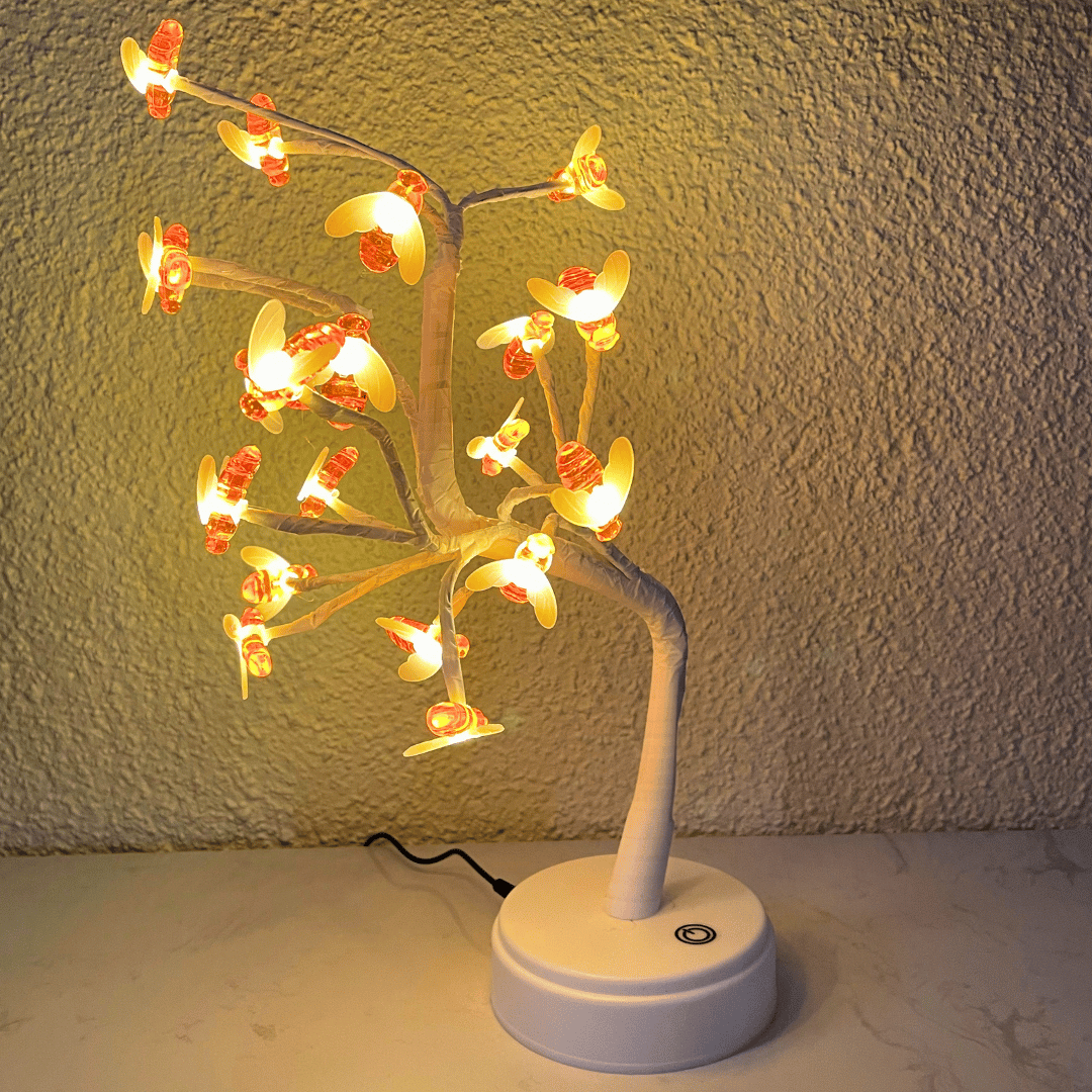 Árbol Led Diseños- Luz Cálida 45 x 30 cm-Dreamy Home