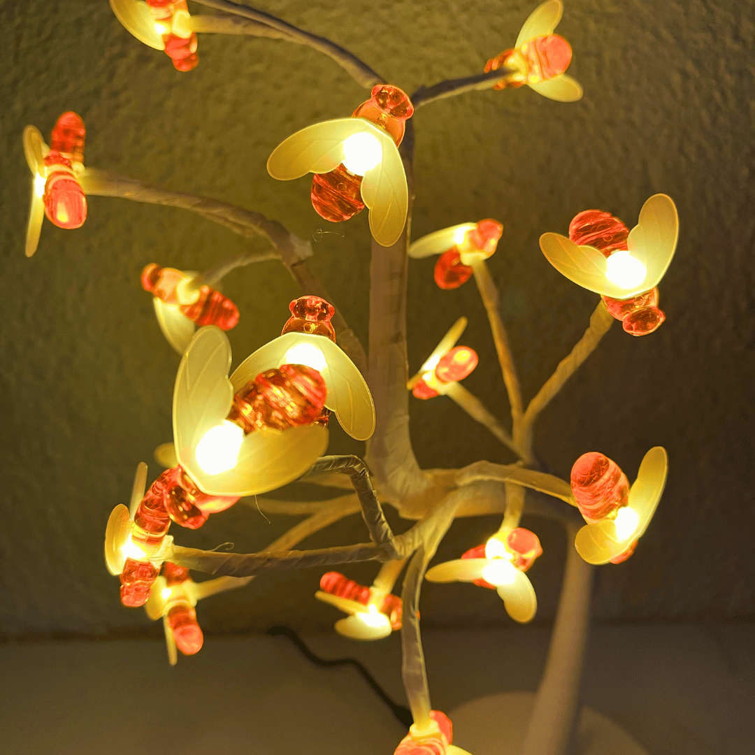 Árbol Led Diseños- Luz Cálida 45 x 30 cm-Dreamy Home