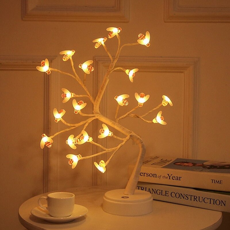 Árbol Led Diseños- Luz Cálida 45 x 30 cm-Dreamy Home