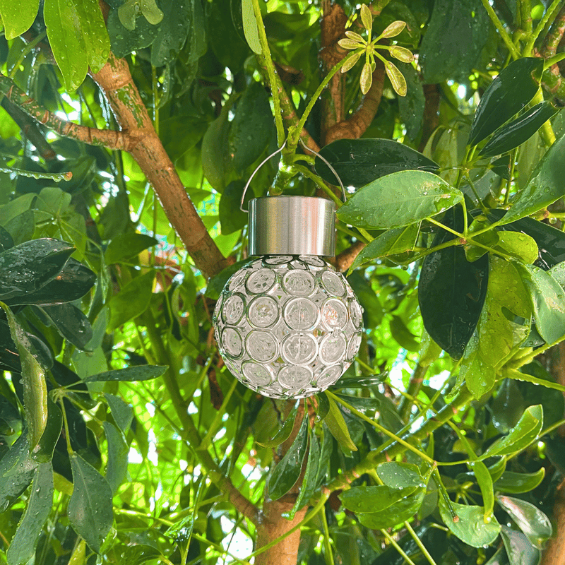 Bolas Colgantes de Proyección Solar - 3 Unidades IP65 Luz Fría-Dreamy Home