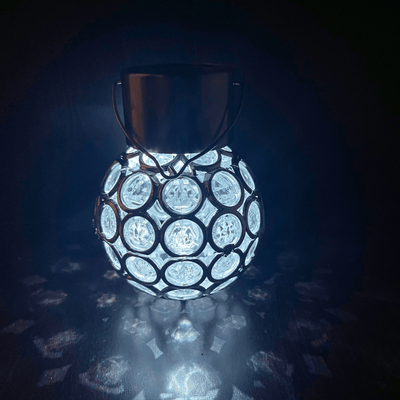 Bolas Colgantes de Proyección Solar - 3 Unidades IP65 Luz Fría-Dreamy Home