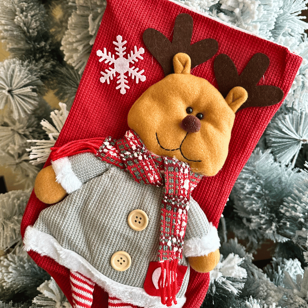 Bota Merry Christmas - Alto 43 cm - Decoración - Disponible en Dreamy Home!