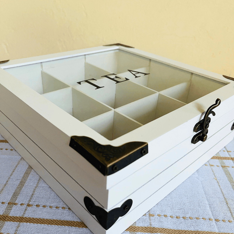 Caja de Té Vintage - Grande/Pequeña-Dreamy Home