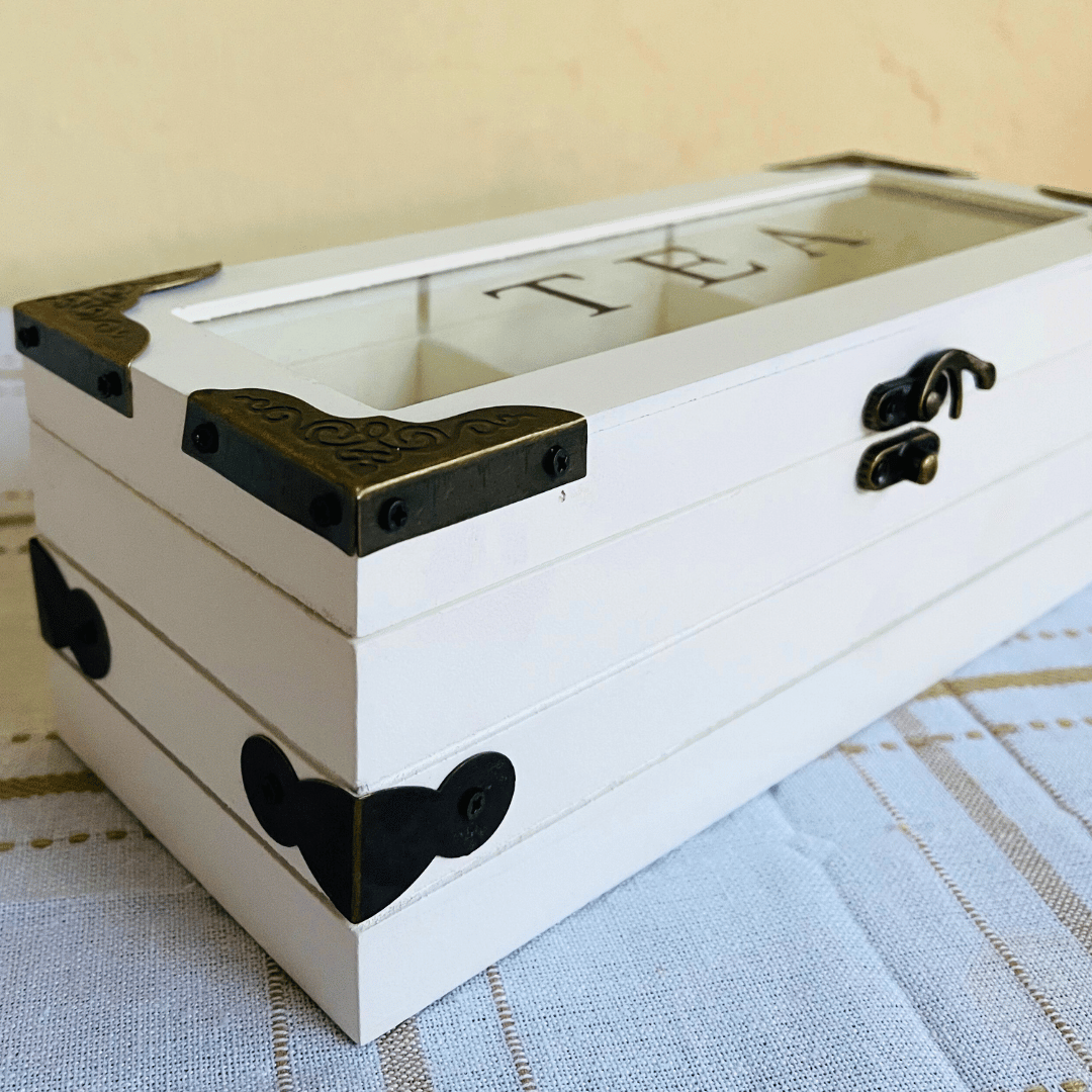 Caja de Té Vintage - Grande/Pequeña - Decoración - Disponible en Dreamy Home!