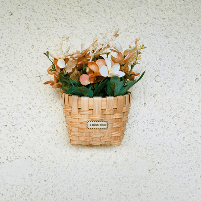 Canasto de Flores Decorativo - Colgante-Dreamy Home
