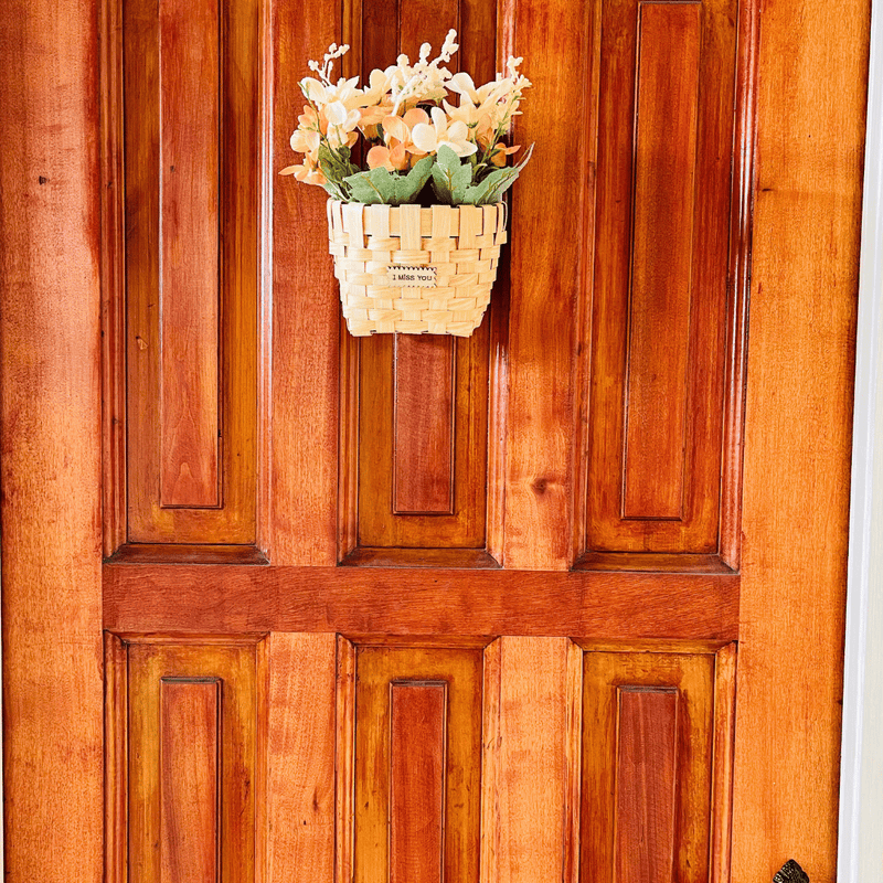 Canasto de Flores Decorativo - Colgante-Dreamy Home