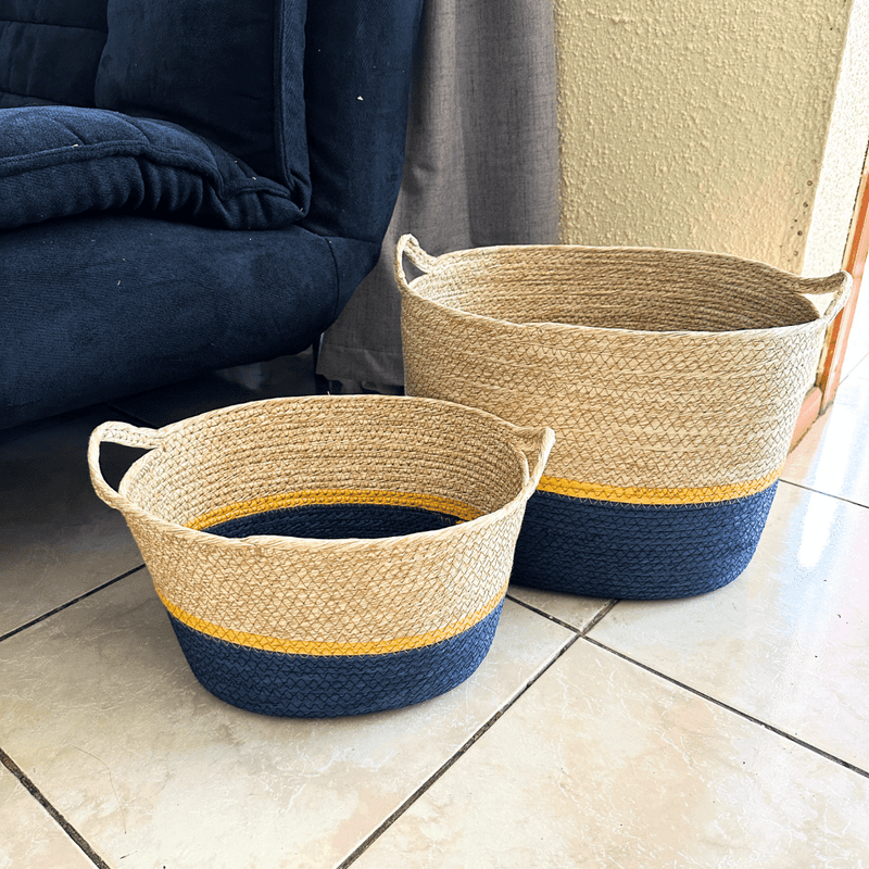 Canasto Home Blue - Tamaño Elección-Dreamy Home
