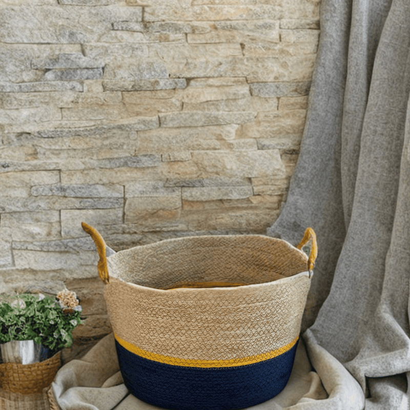 Canasto Home Blue - Tamaño Elección-Dreamy Home