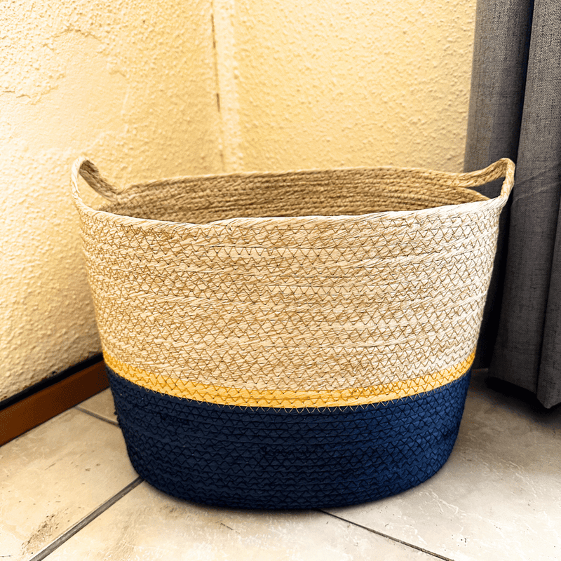 Canasto Home Blue - Tamaño Elección-Dreamy Home