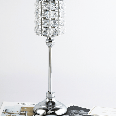 Candelabro Silver Cristal - 1 Unidad-Dreamy Home