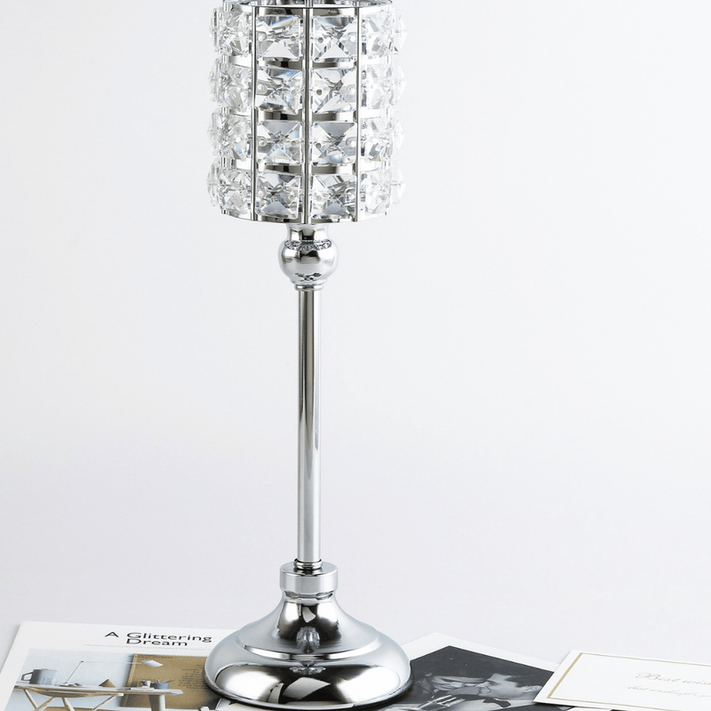Candelabro Silver Cristal - 1 Unidad-Dreamy Home