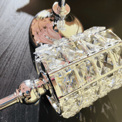 Candelabro Silver Cristal - 1 Unidad-Dreamy Home