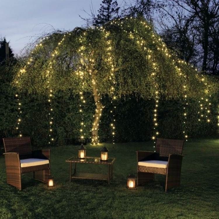 Cascada Hada Solar - Luz Cálida/Fría IP65 3x3 m-Dreamy Home