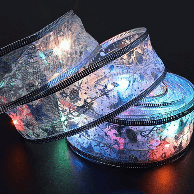 Cinta Silver Led - IP65 Luz Multicolor 5 m Incluye Pilas-Dreamy Home