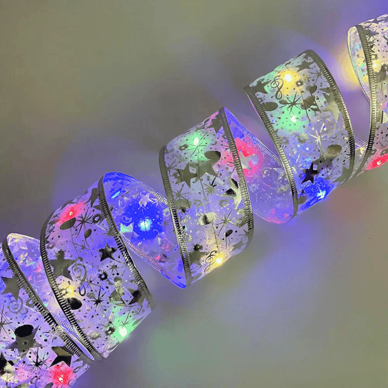 Cinta Silver Led - IP65 Luz Multicolor 5 m Incluye Pilas-Dreamy Home