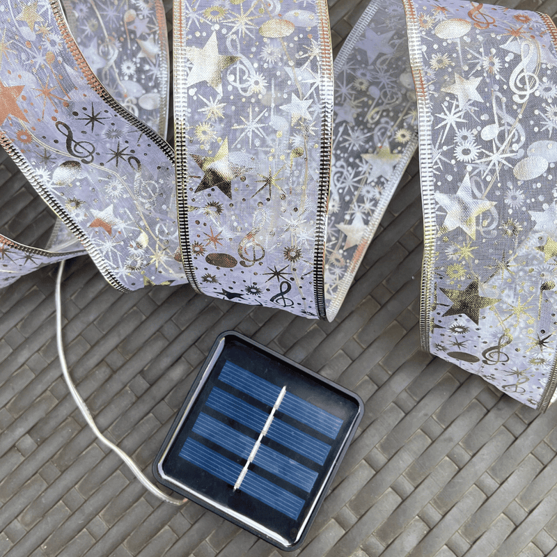 Cinta Silver Led Solar - IP65 Multicolor 5 m-Dreamy Home