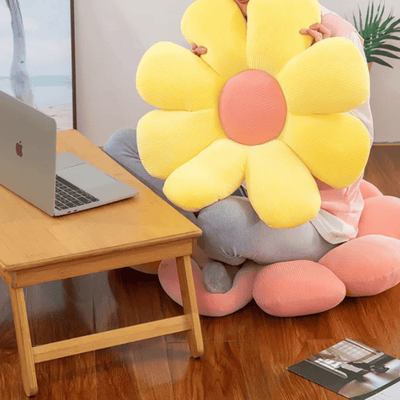 Cojín Flowers - Diámetro 49 cm Colores a Elección-Dreamy Home