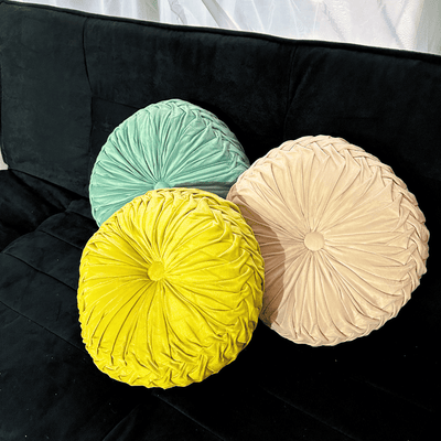 Cojín Velvet Prime - Diámetro 38 cm Colores a Elección-Dreamy Home