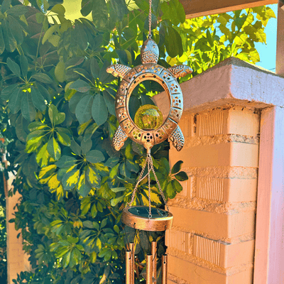 Colgante de Viento Animales Solar - Largo 1 m IP44 Luz Cálida-Dreamy Home