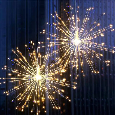 Colgante Firework - Pilas AA Luz Variedad Colores-Dreamy Home