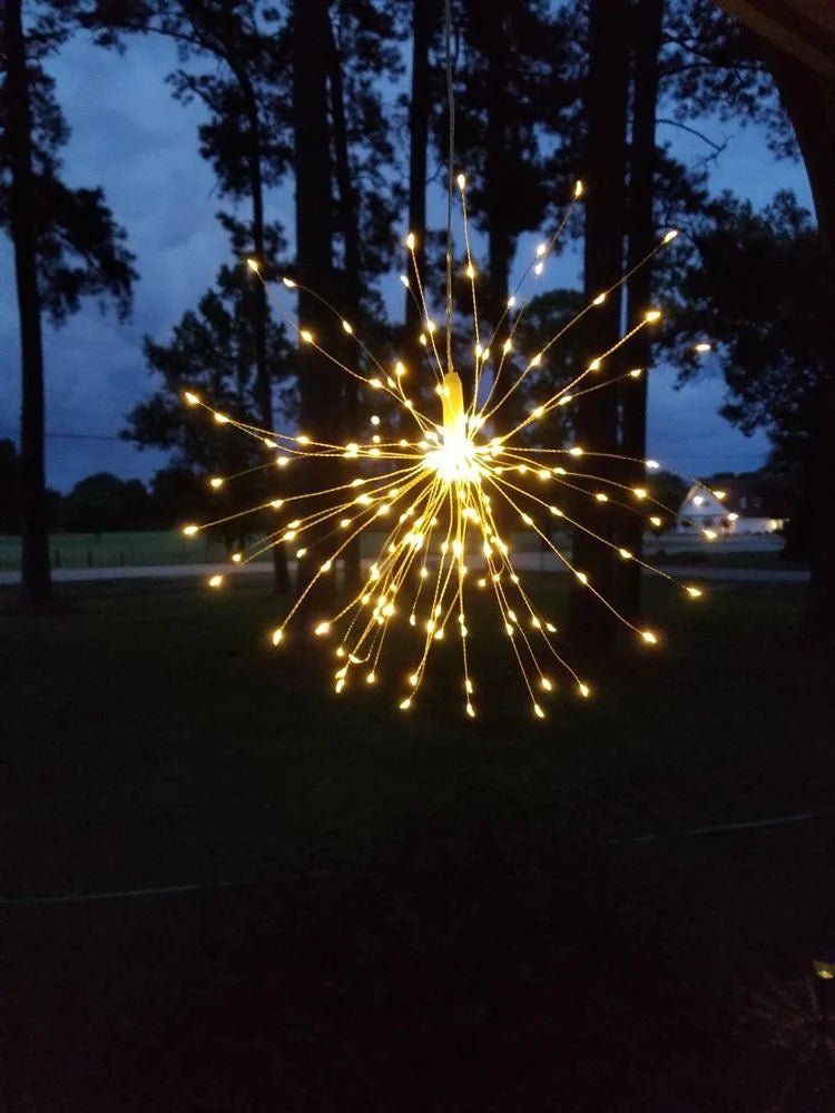 Colgante Firework - Pilas AA Luz Variedad Colores-Dreamy Home