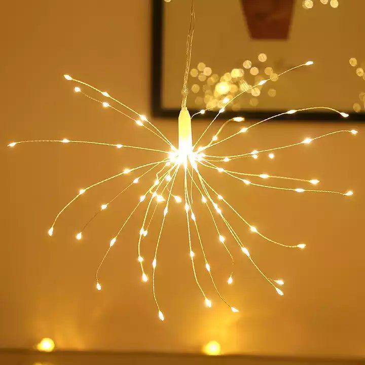 Colgante Firework - Pilas AA Luz Variedad Colores-Dreamy Home