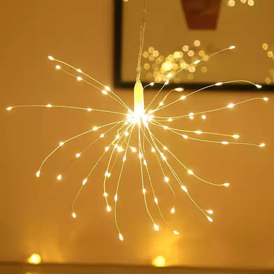 Colgante Firework - Pilas AA Luz Variedad Colores-Dreamy Home