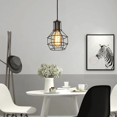 Colgante Frideko Moderno - 1 m de Altura Incluye Ampolleta 6W Cálida-Dreamy Home