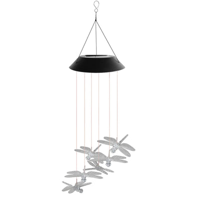 Colgante Libélula Solar - IP44 Luz Multicolor-Dreamy Home