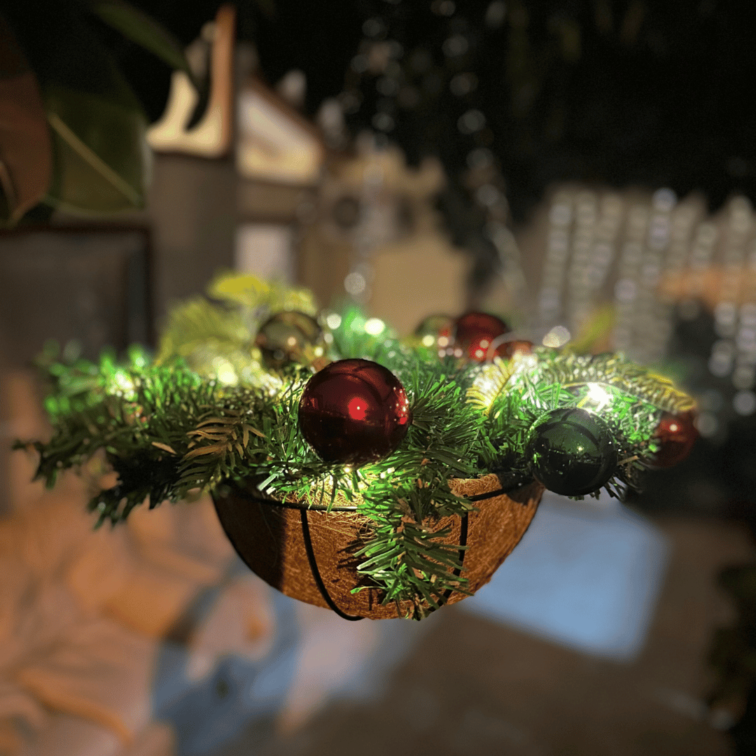 Colgante Navideño con Luces Hada - Luz Cálida - Disponible en Dreamy Home!