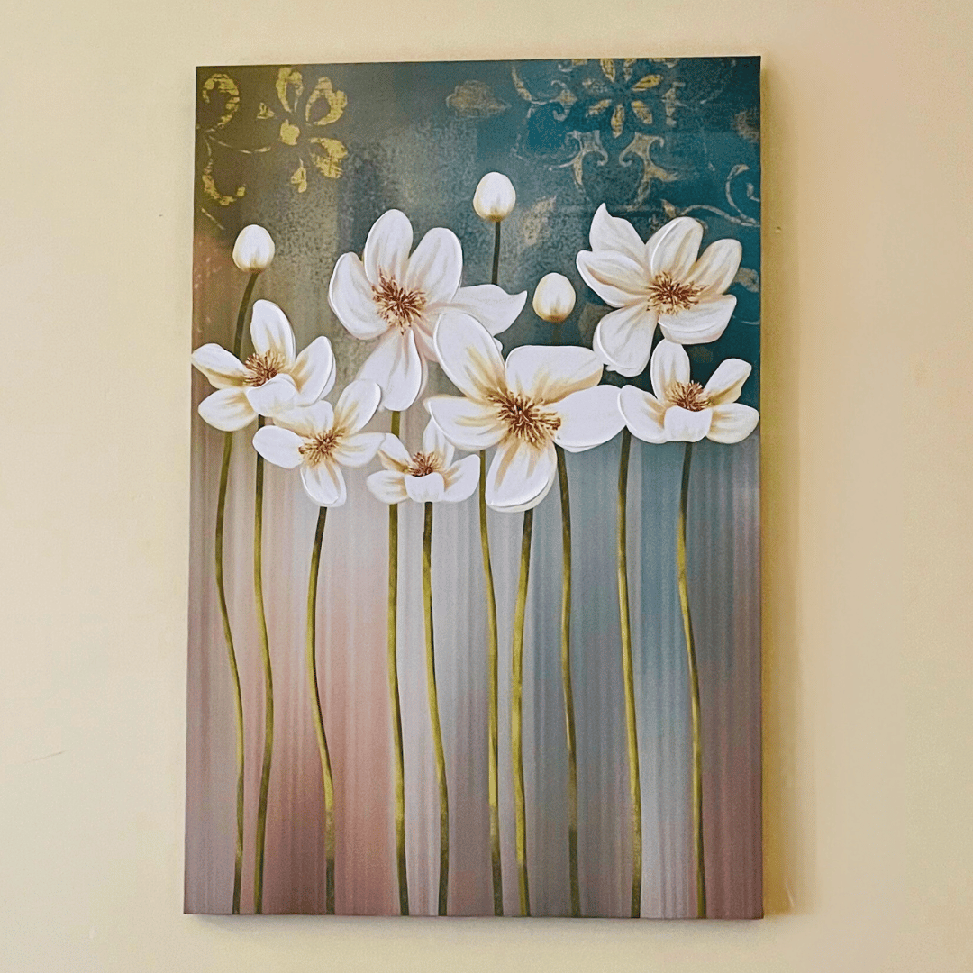 Cuadro Árbol de Magnolias - 77 x 51 x 2,5 cm-Dreamy Home