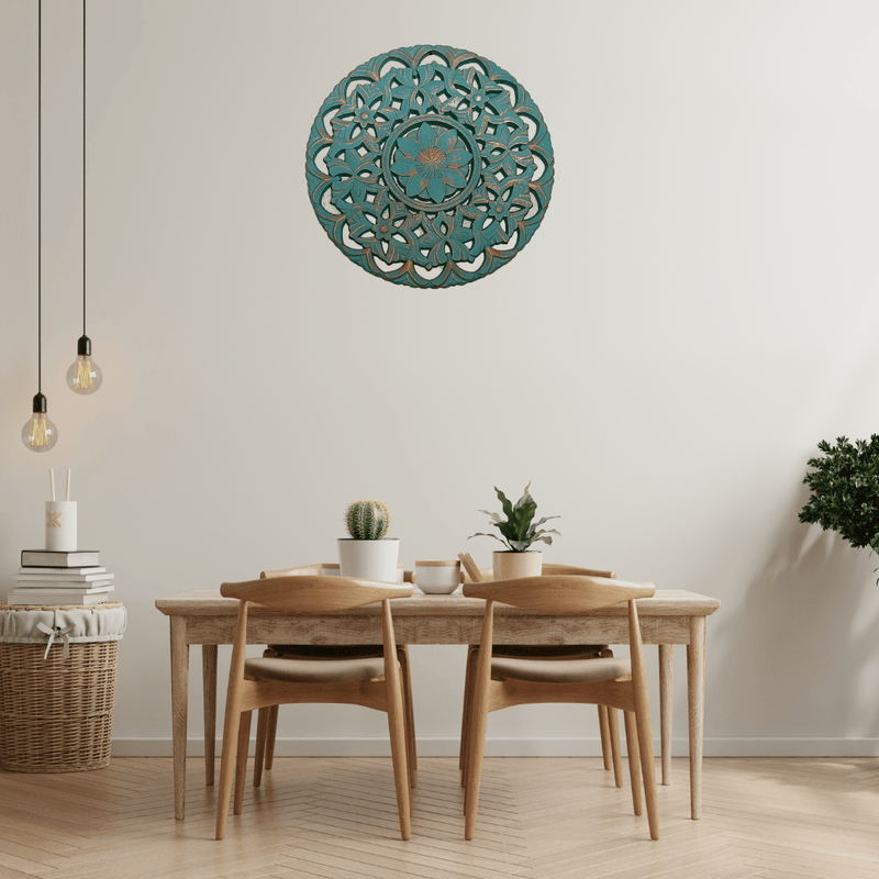 Cuadro Mandala Kala - 50 cm Diámetro-Dreamy Home