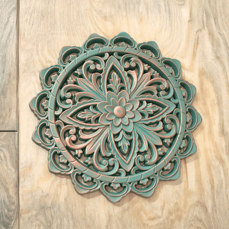 Cuadro Mandala Thai - 35 cm Diámetro-Dreamy Home