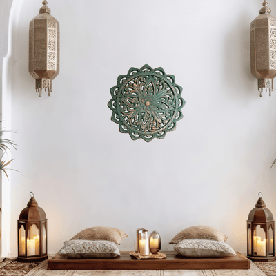 Cuadro Mandala Thai - 35 cm Diámetro-Dreamy Home