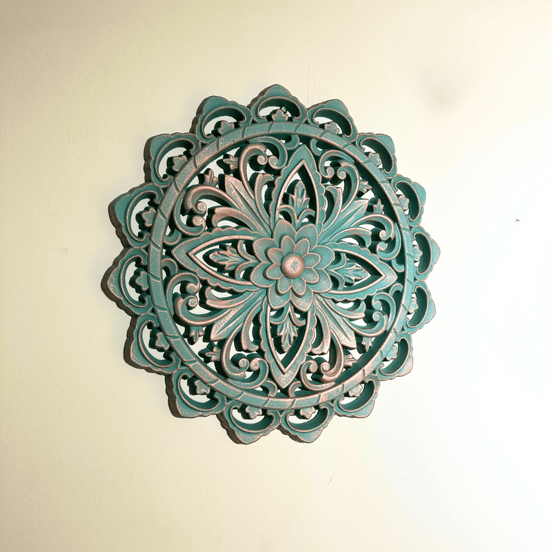 Cuadro Mandala Thai - 35 cm Diámetro-Dreamy Home