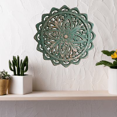Cuadro Mandala Thai - 35 cm Diámetro-Dreamy Home