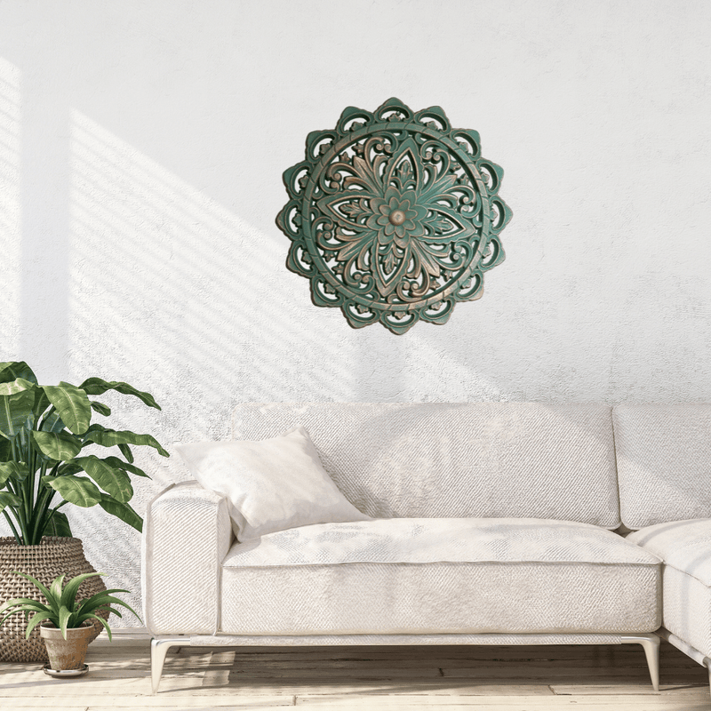 Cuadro Mandala Thai - 35 cm Diámetro-Dreamy Home