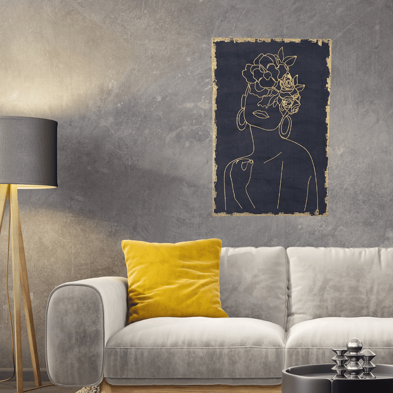 Cuadro Moderno Minimalista - 51 x 76 x 4 cm-Dreamy Home