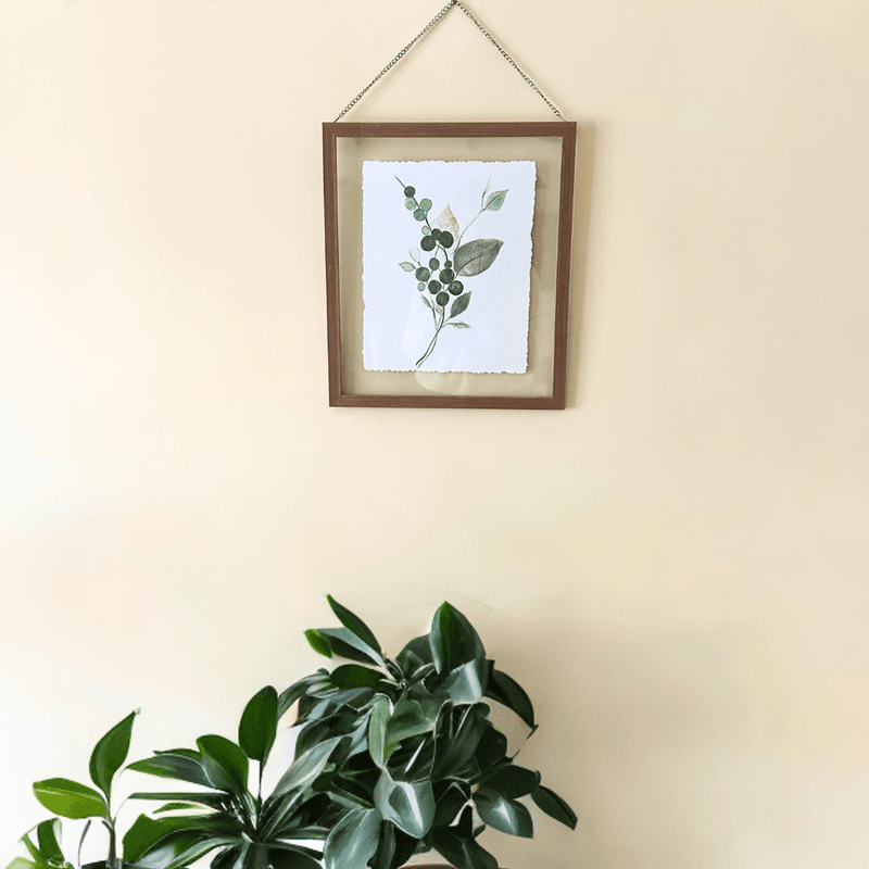 Cuadro Planta - 40,5 x 35,5 x 1,5 cm-Dreamy Home