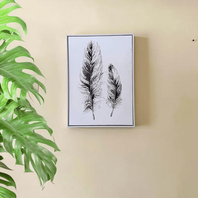 Cuadro Pluma Duo - 40 x 55 cm-Dreamy Home