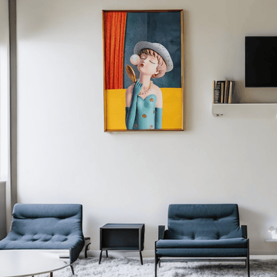 Cuadros de Resina Epóxica Diseño Niñas - Detalles 3D-Dreamy Home