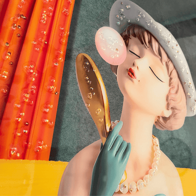 Cuadros de Resina Epóxica Diseño Niñas - Detalles 3D-Dreamy Home