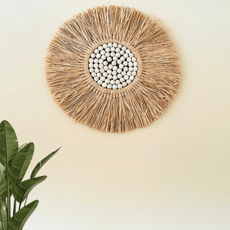 Decorativo Cuentas de Madera - 40 cm Diámetro-Dreamy Home
