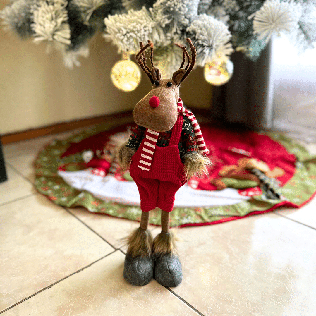 Decorativo Navideño de Reno - Grande/Pequeño - Disponible en Dreamy Home!