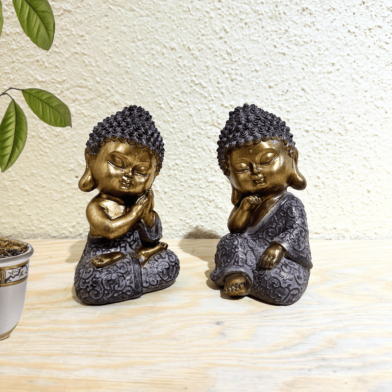 Escultura Bebé Buda Grande - 17 x 8 x 8 cm-Dreamy Home