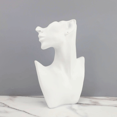 Escultura de Mujer Nórdica - Cerámica-Dreamy Home